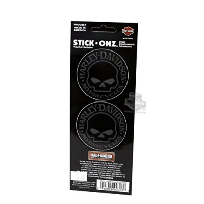 Image of Chroma Graphics Harley Davidson Willie G SkullSticker Decal