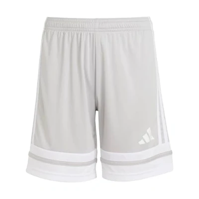 Image of adidas Unisex Kids SQUADRA25 Short Kids, Team Light Grey/White, 11 12 Years