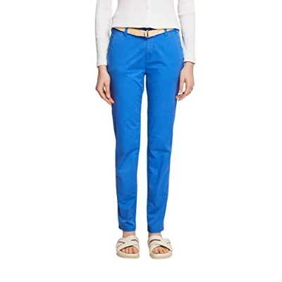 Image of ESPRIT Women&#039;s 023ee1b333 Pants, 410/Bright Blue, 30W x 30L