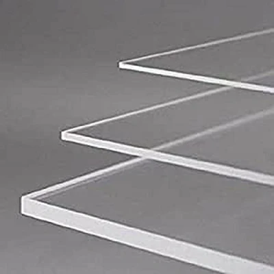 Image of Cut To Size Acrylic Sheet Plastic Clear Perspex Laser Material 2mm 1000mm x 600mm