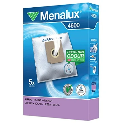 Image of Menalux Duraflow 4600 5x Vacuum Cleaner Bags