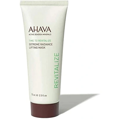 Image of AHAVA Time to Revitalize Extreme Radiance Lifting Mask Formulated with Argan Oil from Morocco Reduces Wrinkles &amp; Firms Skin Promoting a Vibrant, Youthful Appearance.