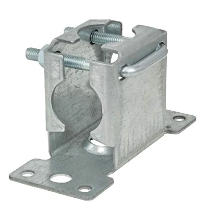 Image of K M Electronics® TV Aerial MOUNTING Wall Facia LOFT Caravan Bracket with CLAMP