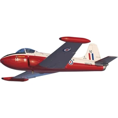 Image of Airfix Standard Model Set A02103A Hunting Percival Jet Provost T.3/T.4 Building Kit Plastic Plane Kits for Adults &amp; Children 8+, Includes Sprues and Decals 1:72 Scale