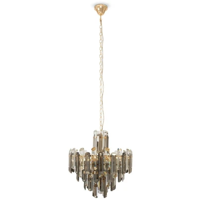 Image of Flare Neoclassic Pendant Ceiling Light Gold