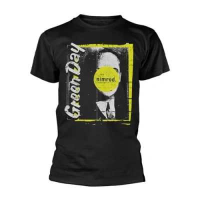 Image of Green Day Men&#039;s Nimrod Portrait T Shirt Black, Medium