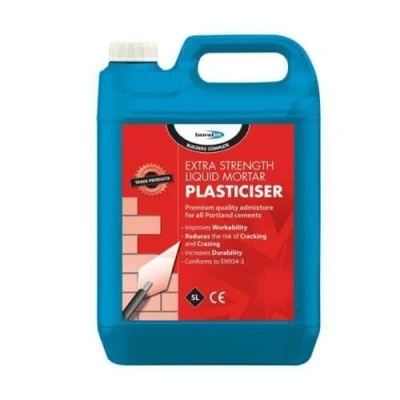 Image of Bond It Extra Strength Liquid Mortar Plasticiser Cement Admixture 5L Pink