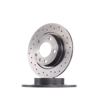 Image of 569418, 93190227 Brake disc BREMBO XTRA LINE 08.9460.3X 264mm 10mm 5 solid, Perforated Coated VAUXHALL: Corsa Mk3, Mk4, Adam
