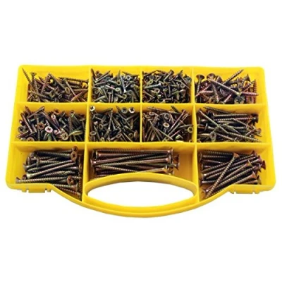 Image of Resolut 780 Piece Assorted Chipboard &amp; Wood Screws CSK Pozi Drive 2898