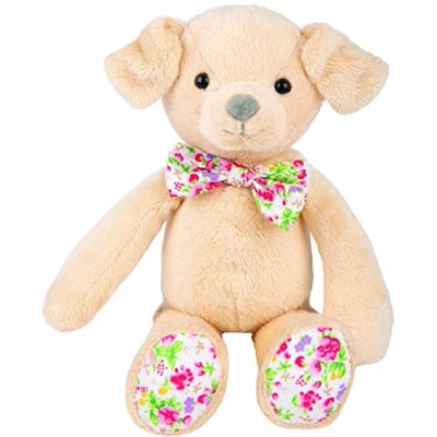 Image of Suki Gifts International 14424 Ditsy Floral Daisy Dog Cuddly Toy, Multi Colour
