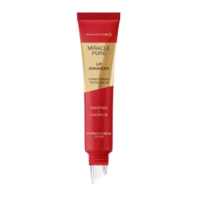 Image of Max Factor Miracle Pure Lip Enhancer Hydrating Balm 070 Peach Cream
