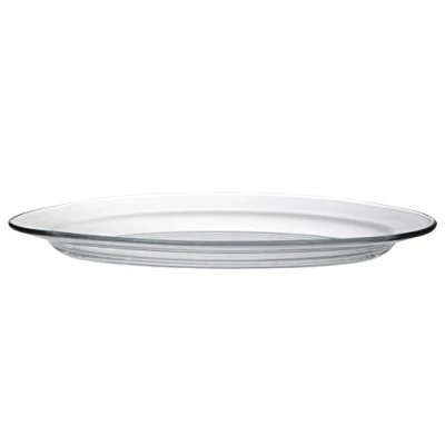 Image of Duralex 3022AF06 Flat Oval Lily Dish 36 cm Clear Glass