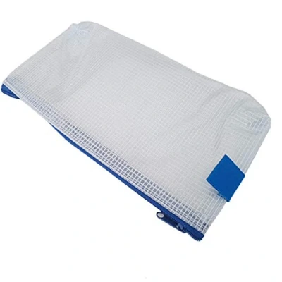 Image of Tuff Bag Zip Wallet Heavy Duty Strong Waterproof Folder Storage Bags Reinforced (DL (220 x 110mm))