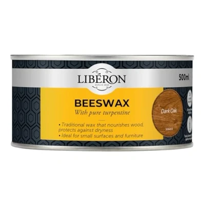 Image of LIBERON BEESWAX PASTE 0.5L DARK OAK