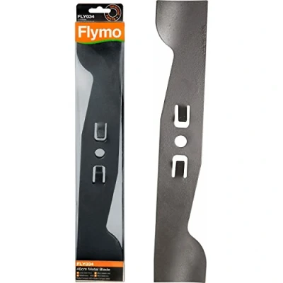 Image of Genuine Flymo 40 cm Metal Lawnmower Blade FLY034