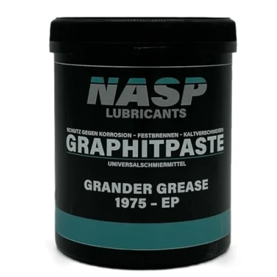 Image of NASP® Graphite Paste Rust Protection Mounting Grander Grease 1975 EP Made in Germany 1 kg Tin