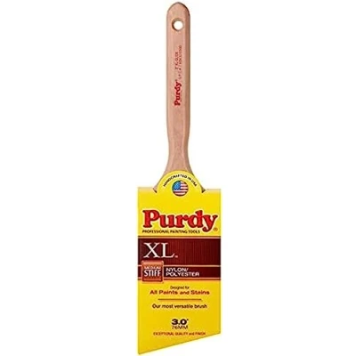 Image of Purdy 144152330 XL Glide Nylon/Polyester Brush Angle Sash, Multicolor, 3&quot;