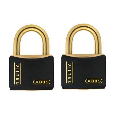 Image of Abus T84Mb/40 Padlock Black Twin Pack