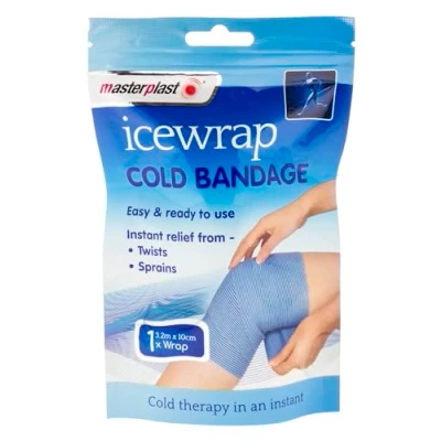 Image of Masterplast Instant Relief Ice Wrap Cold Bandage, 3.2M X 10Cm
