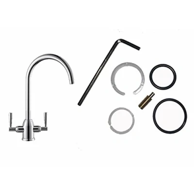 Image of tap O Ring Seal Repair Washer Kit &amp; Allen Key for Franke Basel Swivel Spout