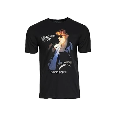 Image of David Bowie Cracked Actor Official T Shirt (as8, Alpha, l, Regular, Regular) Black