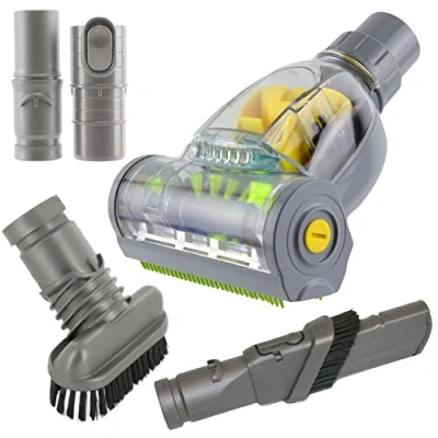 Image of SPARES2GO Pet Hair Turbo Tool Cleaning Kit for Dyson DC39 DC40 DC41 Vacuum Cleaner