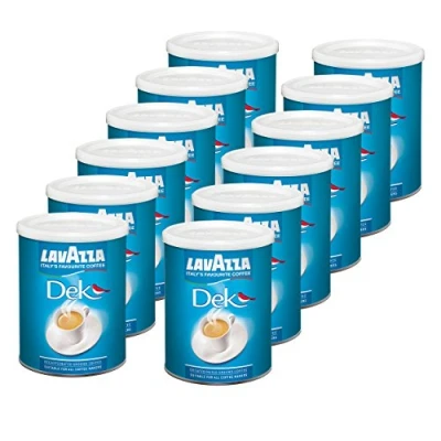 Image of Lavazza Espresso Decaf Deck, Coffee, decaffeinated Bohnenkaffee Ground, tin 12 x 500 g