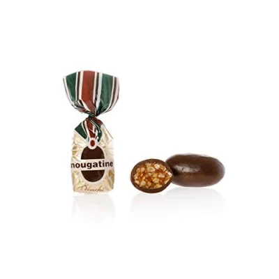 Image of Venchi 1 Kg Bulk Bag of Nougatine Chocolates Dark Chocolate with Caramelised Piedmont Hazelnuts Gluten Free