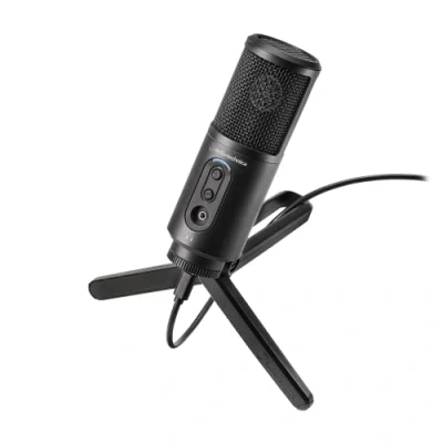 Image of Audio Technica 2500x USB Streaming/podcasting/recording Microphone Black
