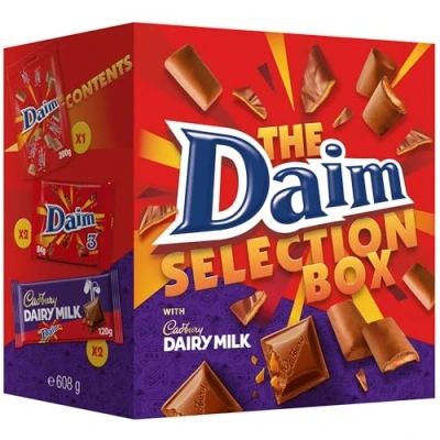 Image of Cadbury Daim Selection Box Gift, 450.0 grams