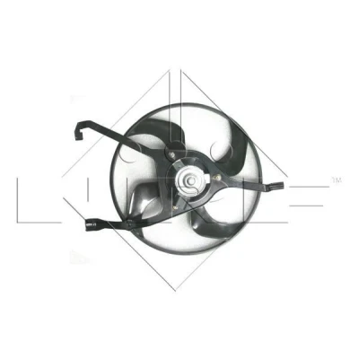 Image of 1253C4 Cooling Fan NRF 47448 340mm 12V 100W with holding frame CITROËN: C3 I Hatchback, C2 PEUGEOT: 1007 Hatchback