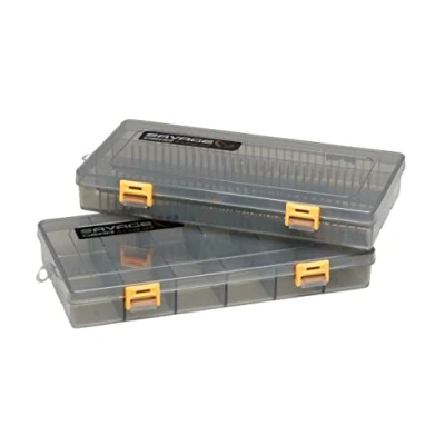 Image of Savage Gear Flat Lure Box Smoke Kit (2 pieces) Tacklebox