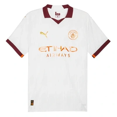 Image of Manchester City F.C. FC Season 2023/2024 Official Away Authentic Unisex Puma T Shirt 3XL
