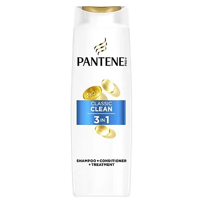 Image of Pantene Pro V Classic Clean 3 In 1 Shampoo, For Normal To Mixed Hair, 400ML