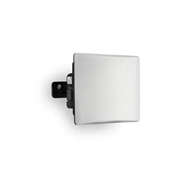 Image of Auraglow 50W 4200lm Full Screen Slimline Compact LED Flood Light Black Outdoor Wall Lamp