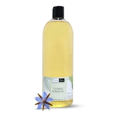 Image of Freshskin Beauty LTD Borage Oil 250ml 100% Pure Carrier Unrefined Cold Pressed Aromatherapy