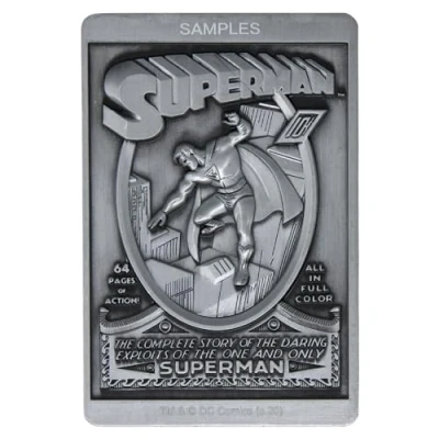 Image of DC Comics Limited Edition Superman Decorative Metal Ingot