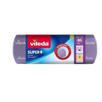 Image of Vileda 152528 Scented garbage bag, Lilac, 55x55 cm, 15 Units