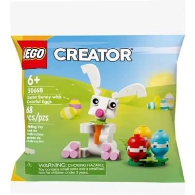 Image of LEGO Creator Easter Bunny with Colorful Eggs Building Toy 30668