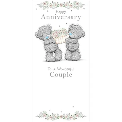 Image of Me To You Bear Wonderful Couple Anniversary Card