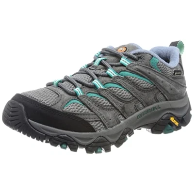 Image of Merrell Women&#039;s Moab 3 GTX Waterproof Walking Shoe, Granite Marine, 8 UK
