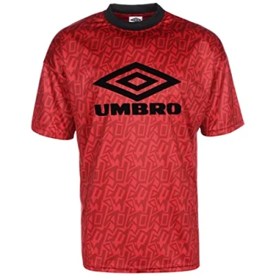 Image of UMBRO Graffiti Men&#039;s T Shirt, red/black, L