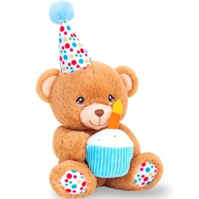 Image of Deluxe Paws Gift Teddy Bears for Special Occassions, 100% Recycled (Happy Birthday)