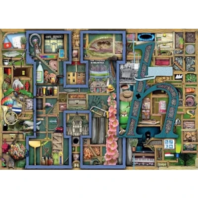 Image of Ravensburger Colin Thompson Awesome Alphabet &quot;H&quot; 1000 Piece Jigsaw Puzzles for Adults &amp; Kids Age 12 Years Up