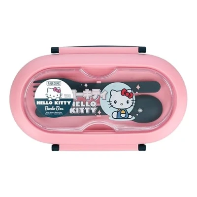 Image of Paladone 13162 Hello Kitty Bento Box, Plastic, 229 Grams, Pink
