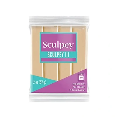 Image of Sculpey III Polymer Clay 2oz Tan