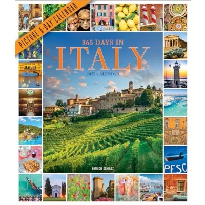 Image of 365 Days in Italy Picture A Day® Wall Calendar 2025