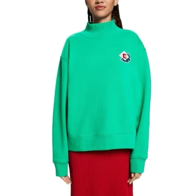 Image of ESPRIT Women&#039;s 103EE1J306 Sweatshirt, 310/Green, M