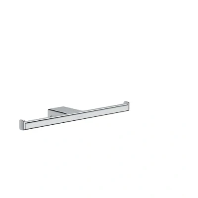 Image of hansgrohe AddStoris Double roll holder, chrome, 41748000