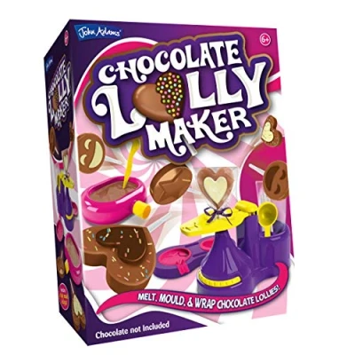 Image of John Adams chocolate Lolly Maker: Melt, mould and wrap your own lollies! Food craft Ages 6+